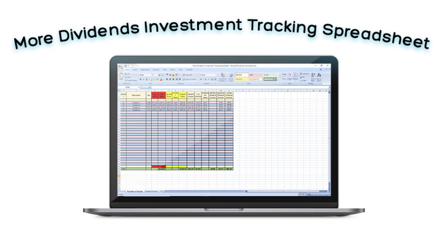 More Dividends - Investment Tracking Spreadsheet